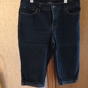 Nine West Indigo Denim Capris